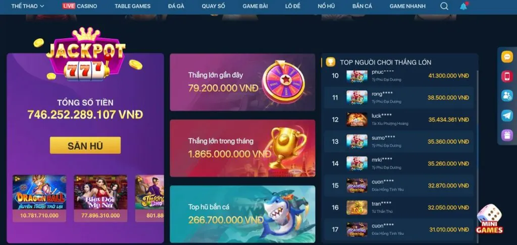 Tỷ lệ RTP trong game nổ hũ nohu88